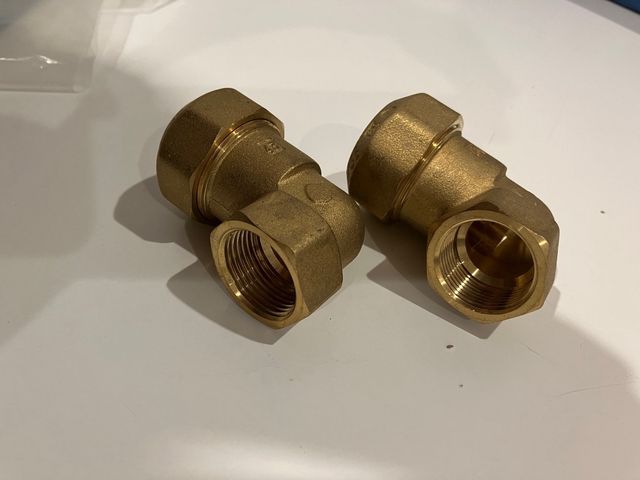 Lote piezas polietileno latón Greiner