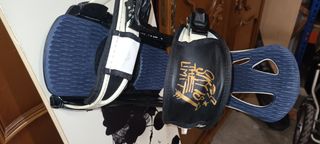 Tabla snow con botas