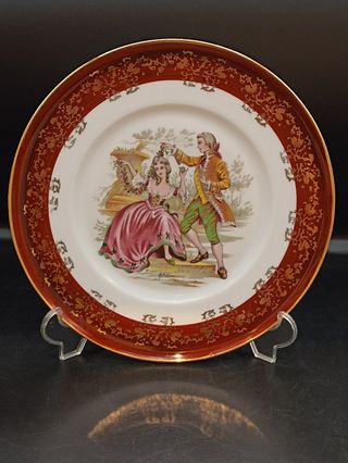 Plato decorativo porcelana Limoges