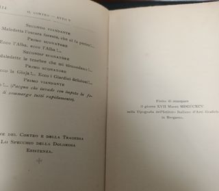 Libro Opera Dramma 1895