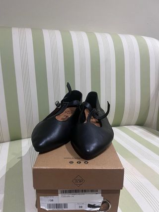 Bailarinas negras talla 39