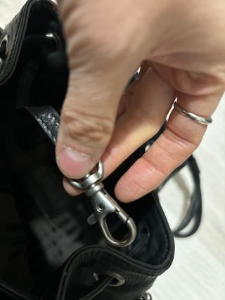 Mochila de piel auténtica