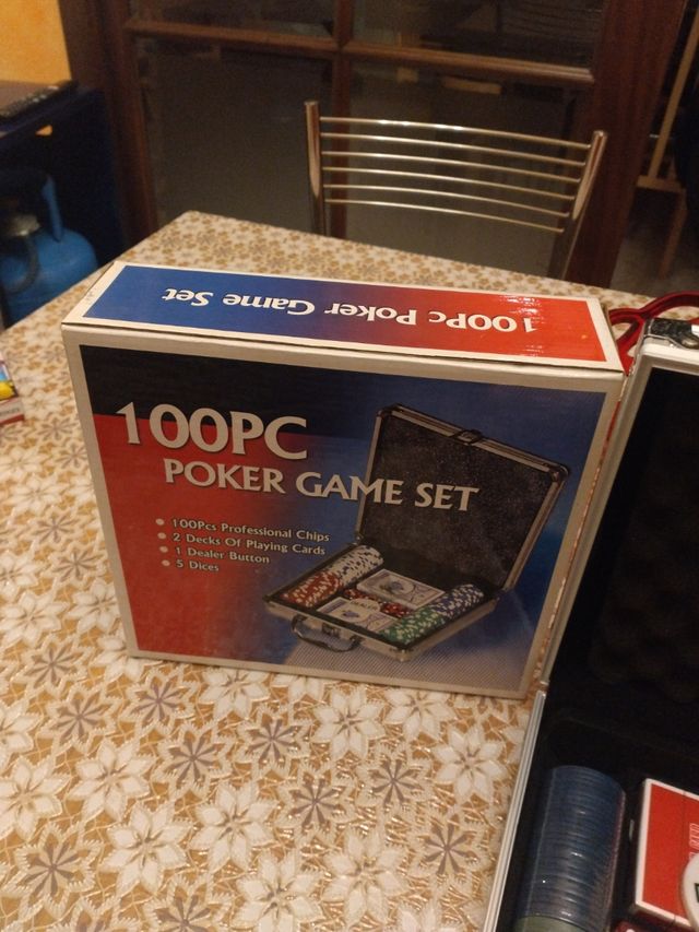 Valigetta poker set 100 pz
