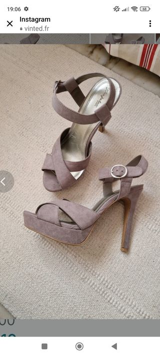 Sandalias beige ZARA. Oportunidad!!