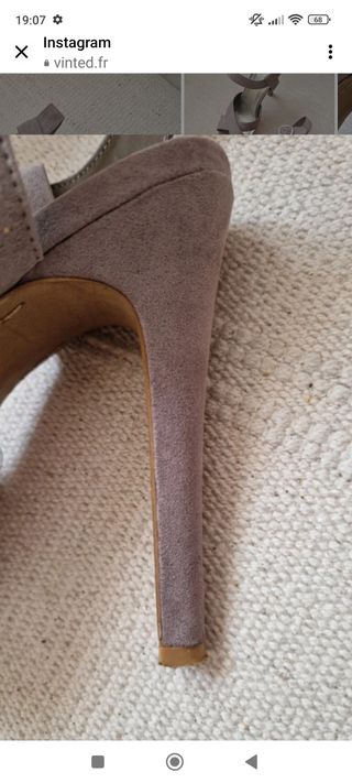 Sandalias beige ZARA. Oportunidad!!