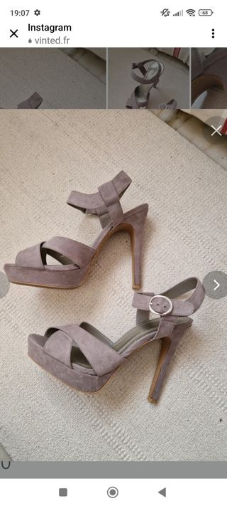 Sandalias beige ZARA. Oportunidad!!