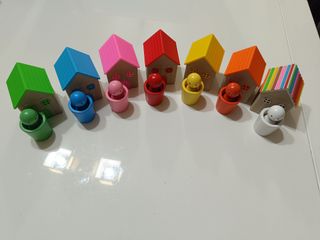 Casitas días de la semana