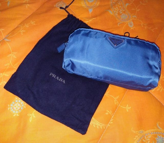 Pochette nuova Prada coloro Cobalto