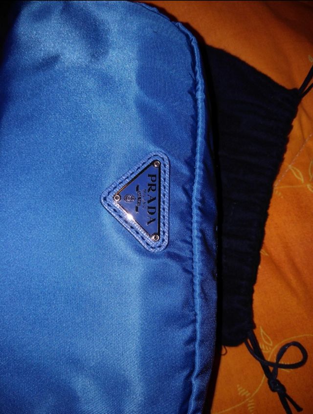 Pochette nuova Prada coloro Cobalto