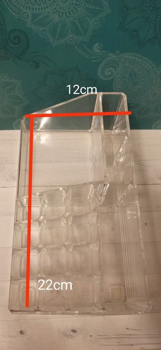 Organizador expositor de maquillaje