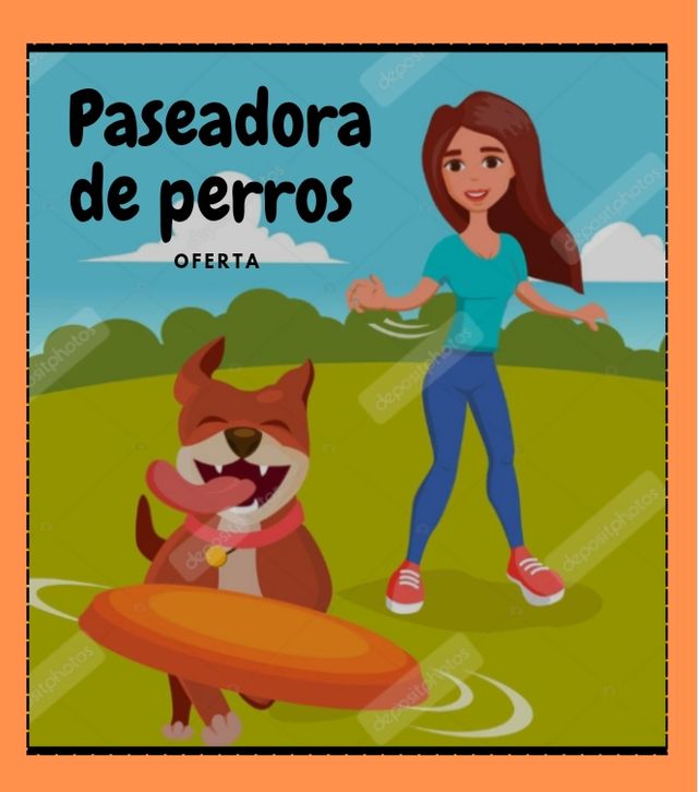 Paseadora de caninos