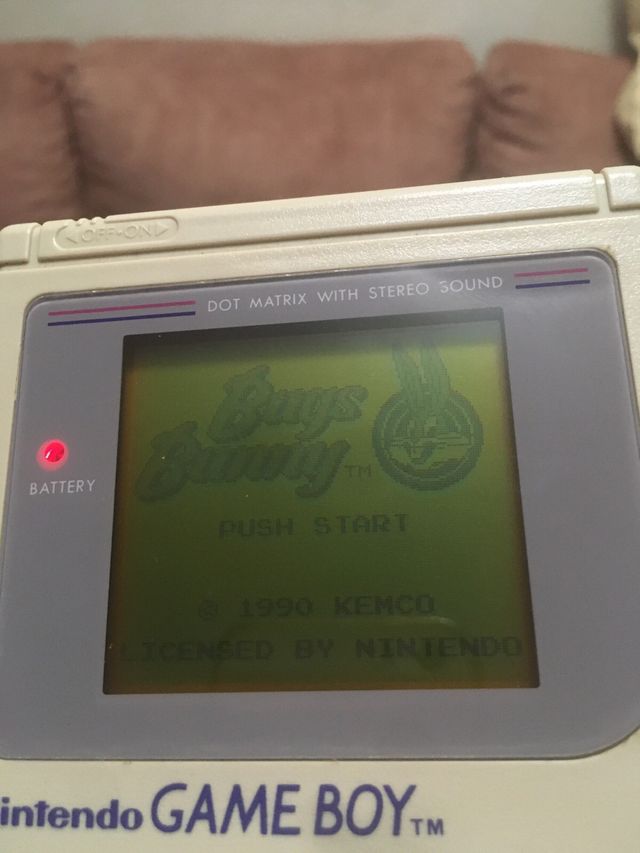 BUGS BUNNY JUEGO GAME BOY