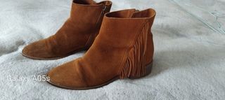 Botines de ante Stradivarius 