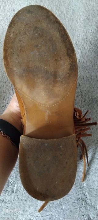 Botines de ante Stradivarius 