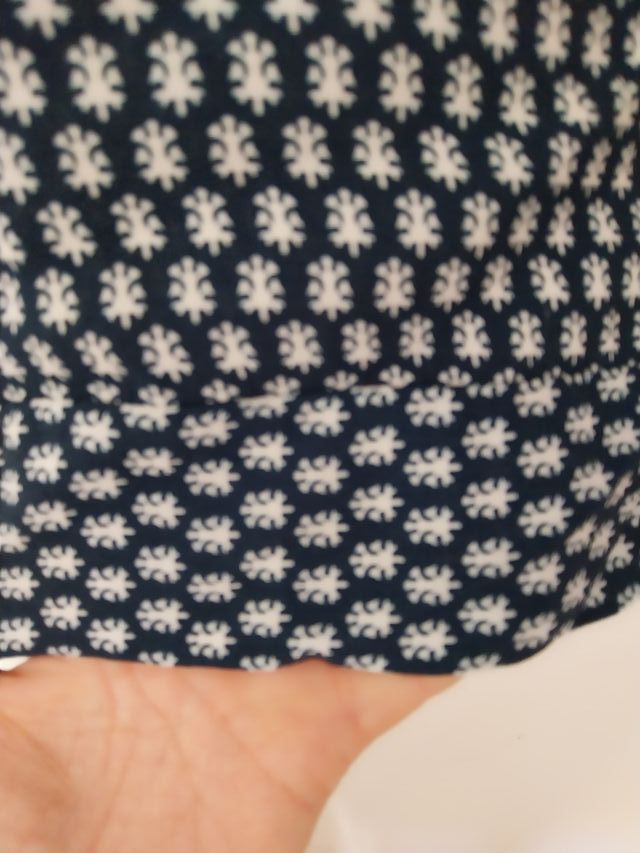 Blusa manga corta mujer