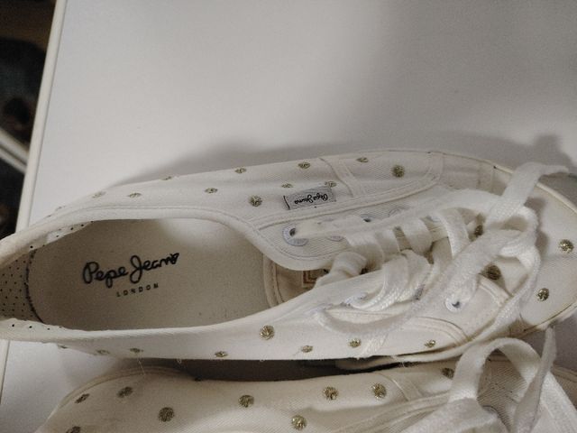 Zapatillas lona mujer Pepe