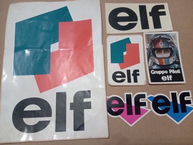 Adesivi stickers Elf motor