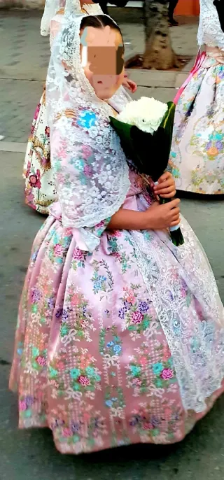 Traje Fallera niña 7 años