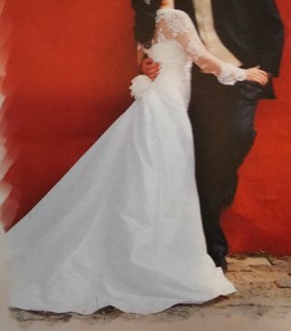 Traje de novia. Talla 38