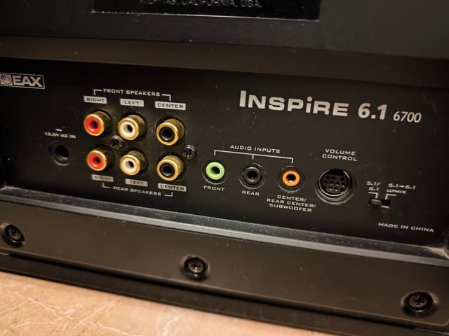 Altavoces creative inspire 6.1 6700