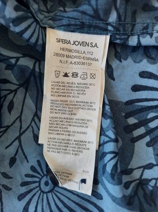 Camisa hombre hawaiana Sfera