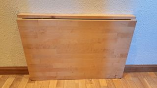 Mesa plegable de pared de madera abedul IKEA Norbo