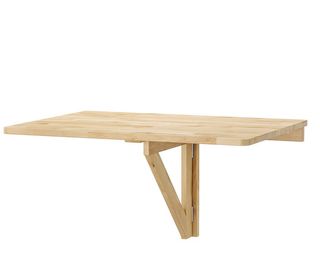 Mesa plegable de pared de madera abedul IKEA Norbo