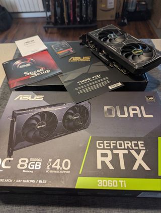 TARJETA GRAFICA ASUS RTX 3060 TI DUAL OC