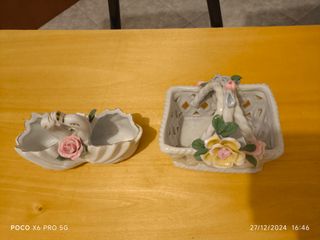 coppia di vasi stile vintage