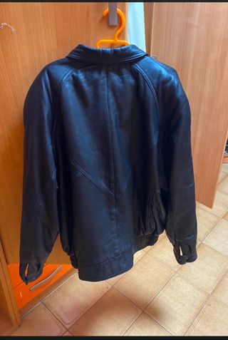 chaqueta de cuero para moto