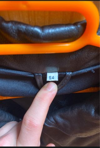 chaqueta de cuero para moto