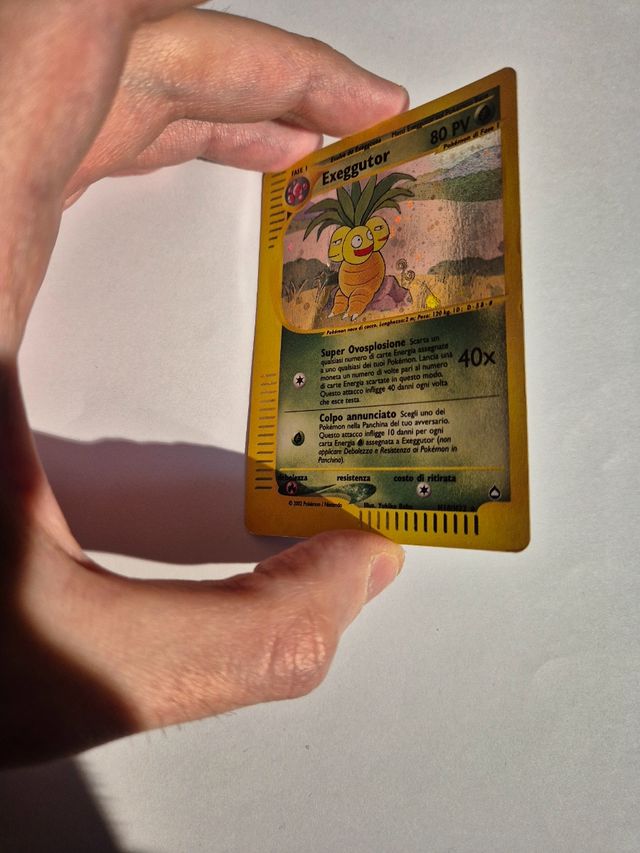 Carta Pokemon Exeggutor Aquapolis Holo