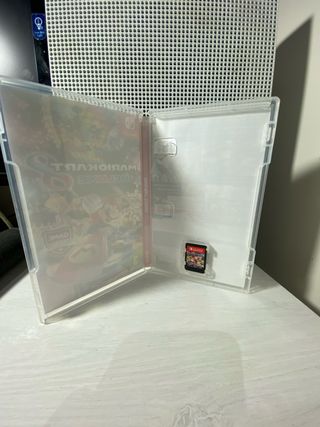 Juego de Mariokart con su funda a juego