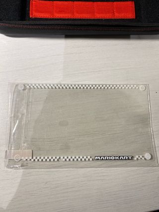 Juego de Mariokart con su funda a juego