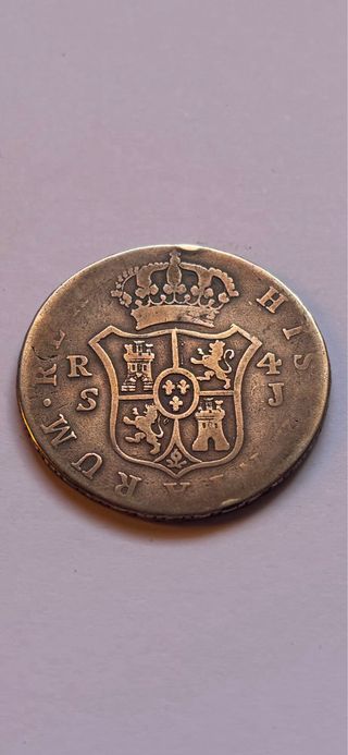 4 reales 1824 SEVILLA Fernando VII
