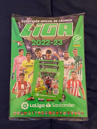 Album La Liga 2022 2023 con dos sobres
