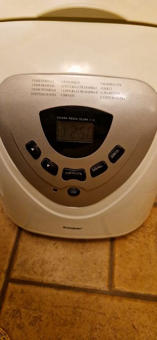 Macchina per il pane e non solo...