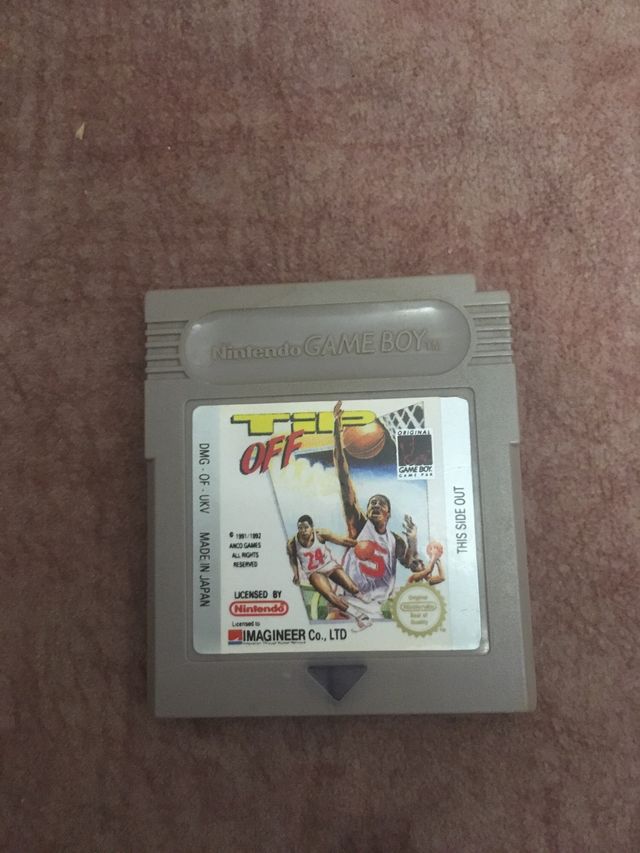 TIP OFF JUEGO GAME BOY