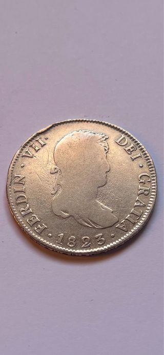 4 reales 1823 POTOSI Fernando VII
