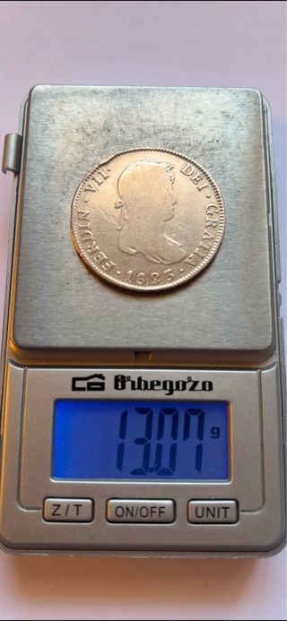 4 reales 1823 POTOSI Fernando VII