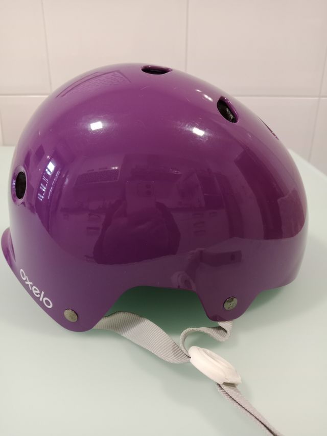 Casco patín