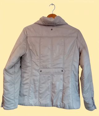 Cazadora acolchada Talla 40 G L beis mujer