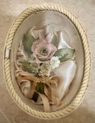 Mughetto scatola Raso capodimonte mollica