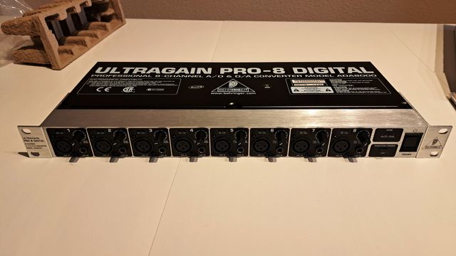 BEHRINGER ADA-8000 Convertidor A/D Ultragain Pro 8