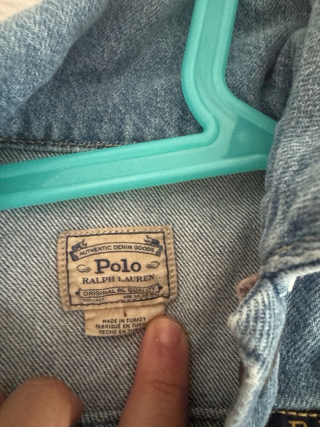 Chaqueta vaquera Polo raph lauren 5 a 6años