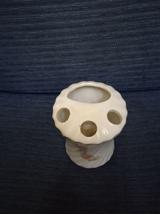 Vaso cerámica portacepillos y pasta