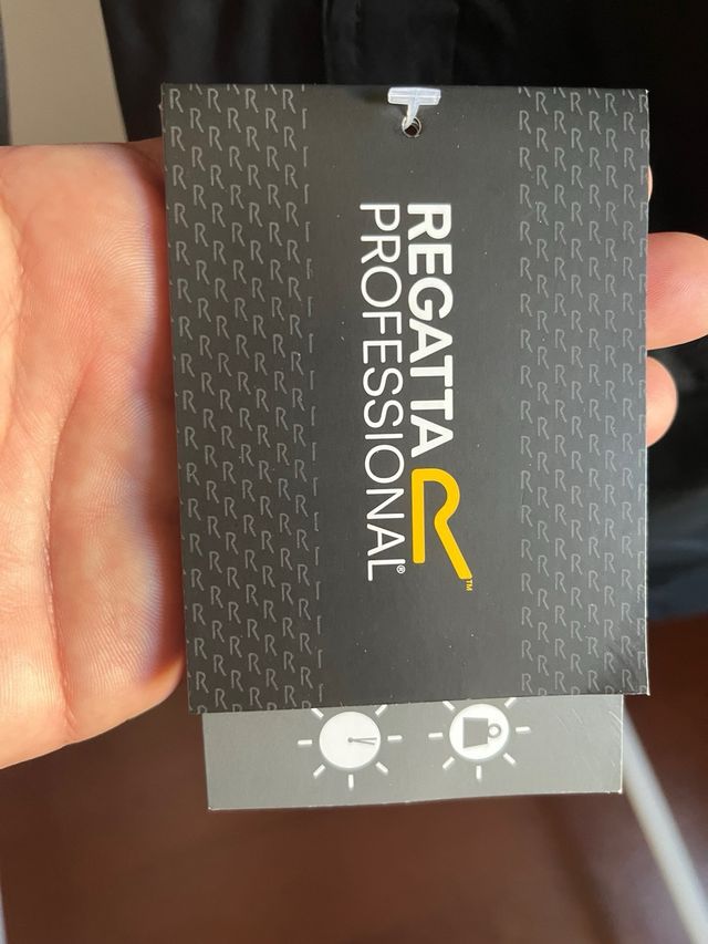 Abrigo Regatta profesional azul talla L