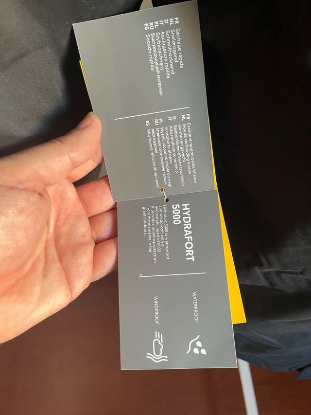 Abrigo Regatta profesional azul talla L