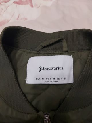 Cazadora estilo bomber talla M
