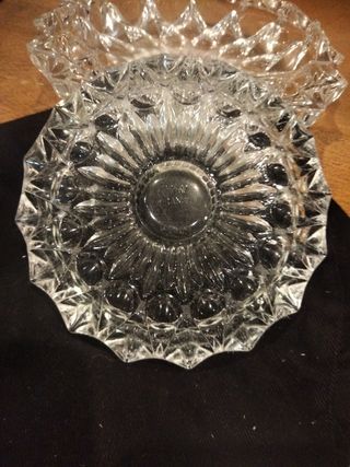 Cenicero cristal tallado 14cm